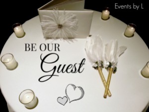 Events by L Wedding Day Guest Book