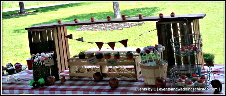 Sweets Table, Bunting, Events by L Barnyard Birthday